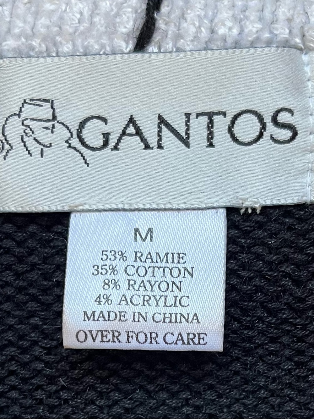 Gantos Vintage Musical Piano Themed Knit Sweater Cardigan Jacket. Size Medium - Picture 2 of 7
